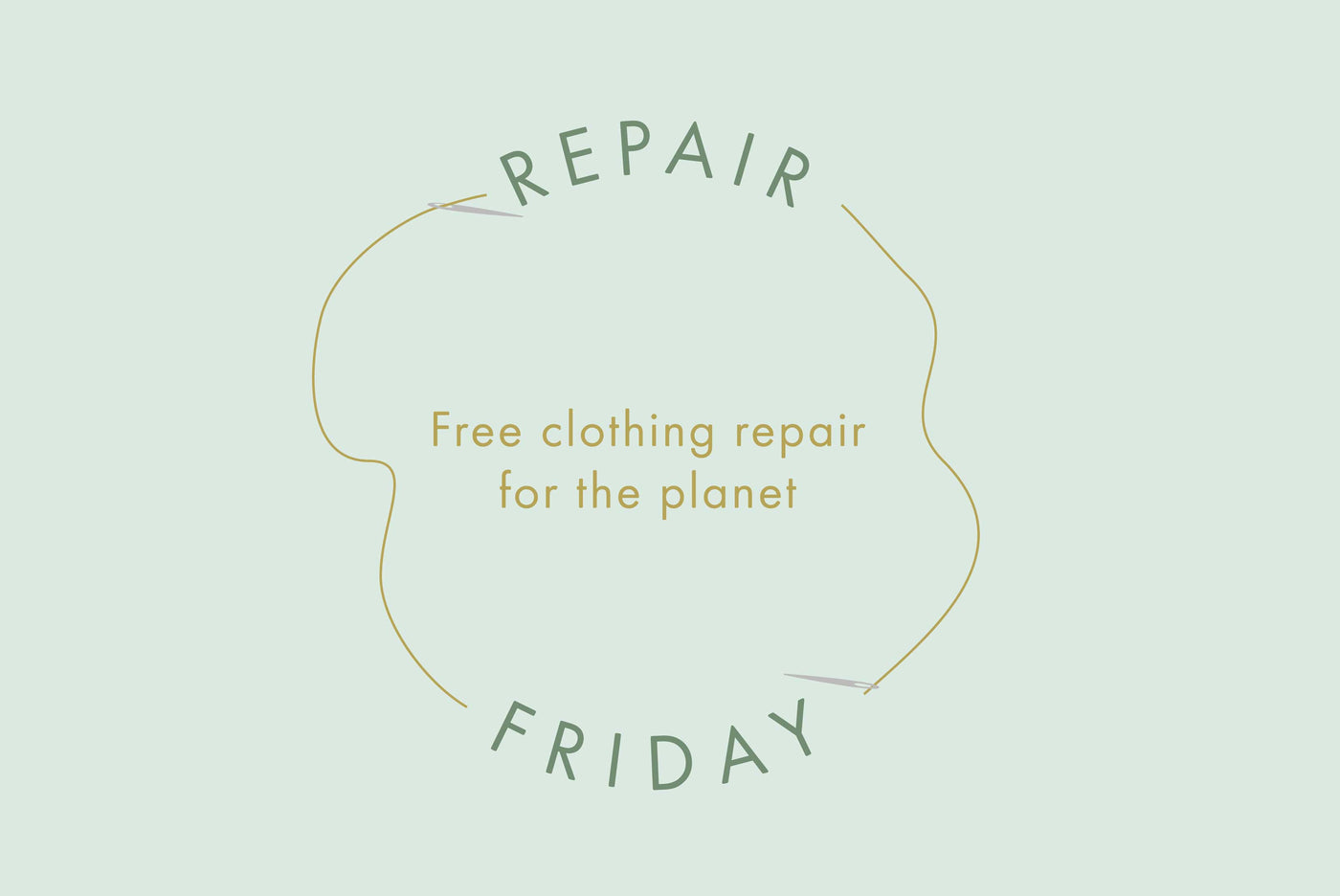 #repairfridaytwinandchic - Free clothing repair for our planet