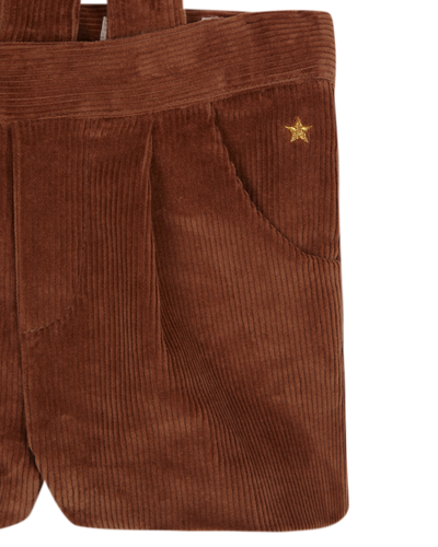 POPPY COFFEE BERMUDA SHORTS