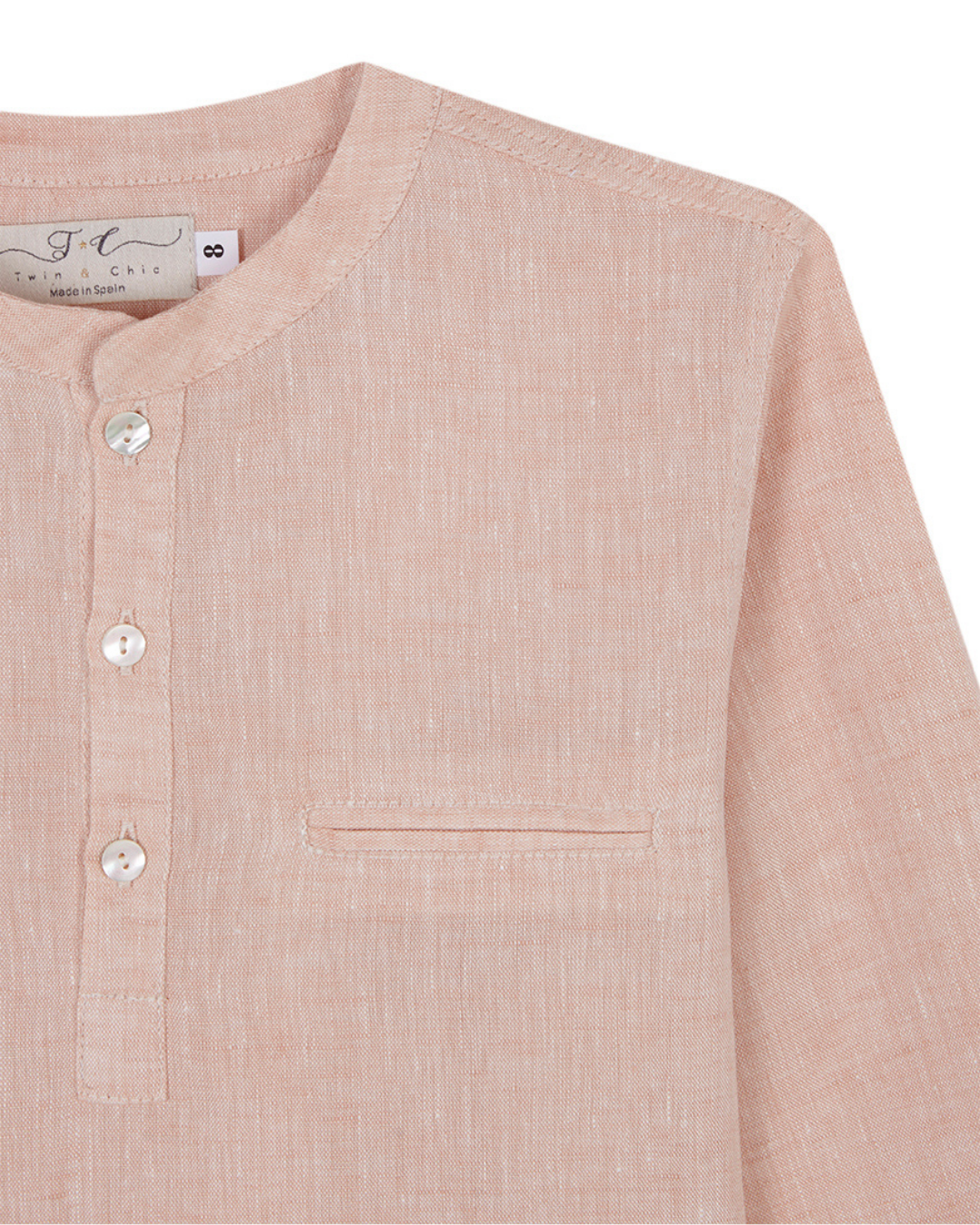 CAMISA ARAN SOFT CORAL