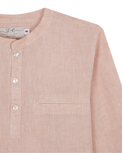 CAMISA ARAN SOFT CORAL