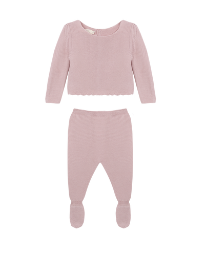 CONJUNTO TRICOTOSA BABY SET ROSA